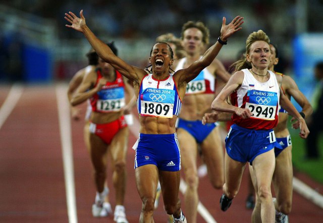 Kelly Holmes Athens 2004